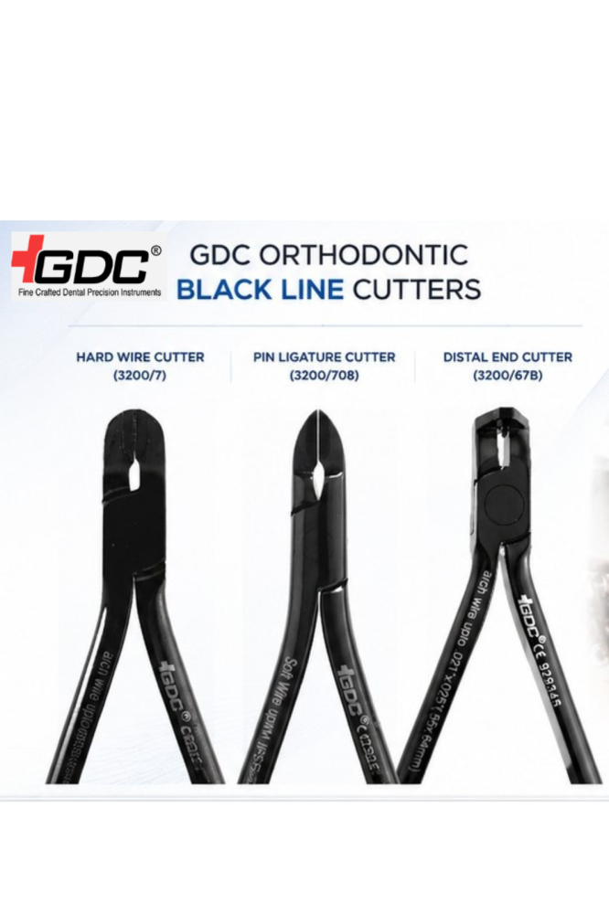 GDC Orthodontics Black Line Cutters