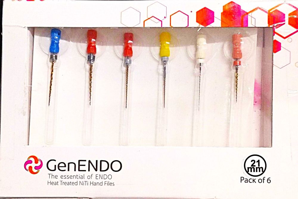 Coltene Hand Files Assorted NiTi 