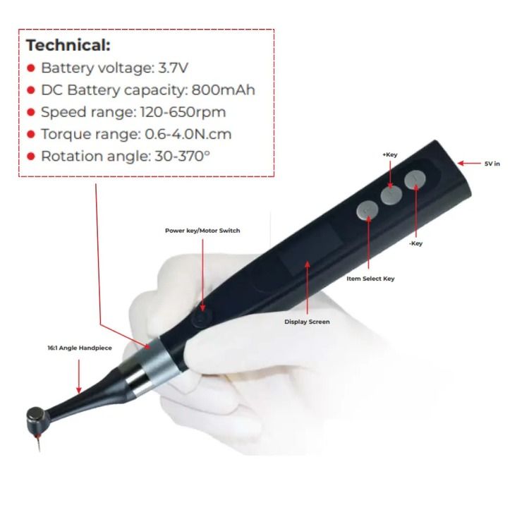 Healix Cordless Endomotor (16:1)