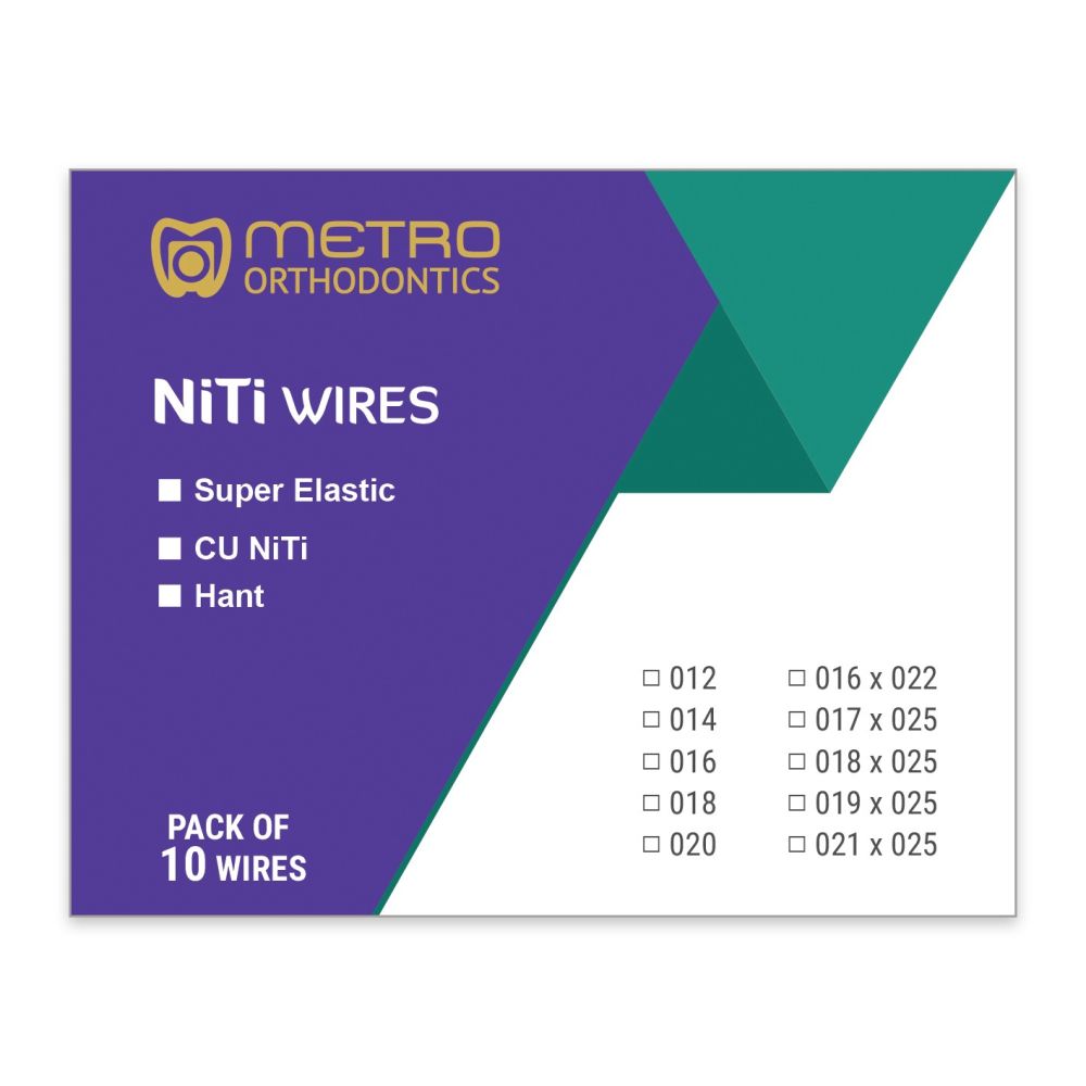 Metro Heat-Activated (Round NiTi) Naturalform Archwires (HANT)