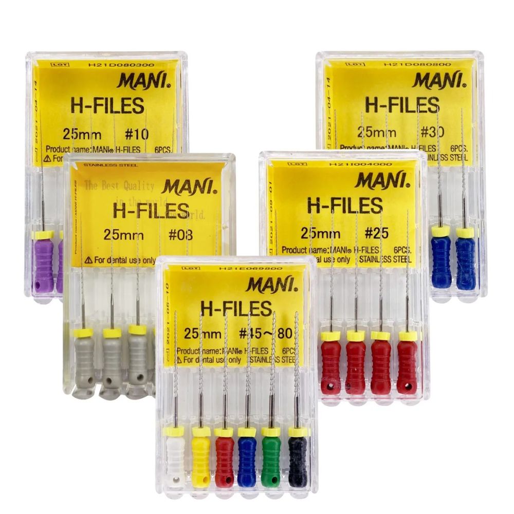Mani H-Files 25mm