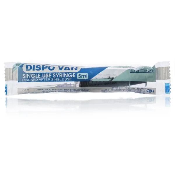 HMD Dispo van Syringe 5ml with Needle 24G x 1