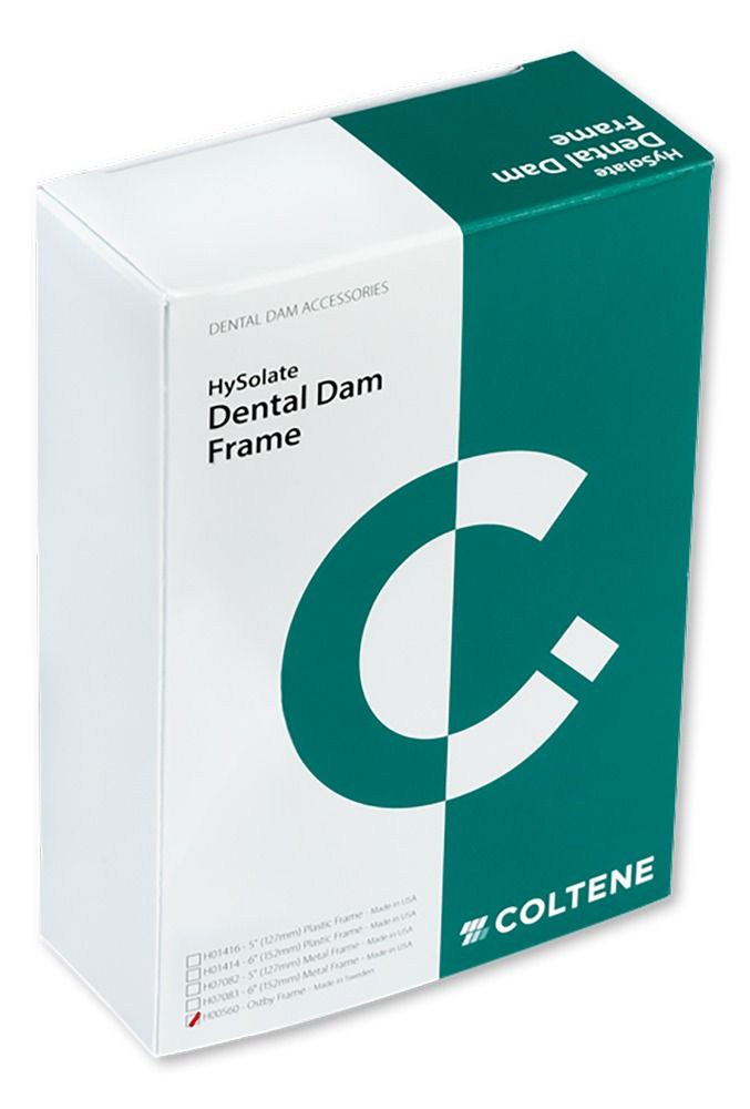 Coltene Rubber Dam Frame – Plastic U Shape – 5"