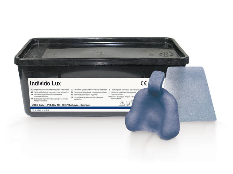 VOCO Individo Lux- Maxillae Transparent Blue