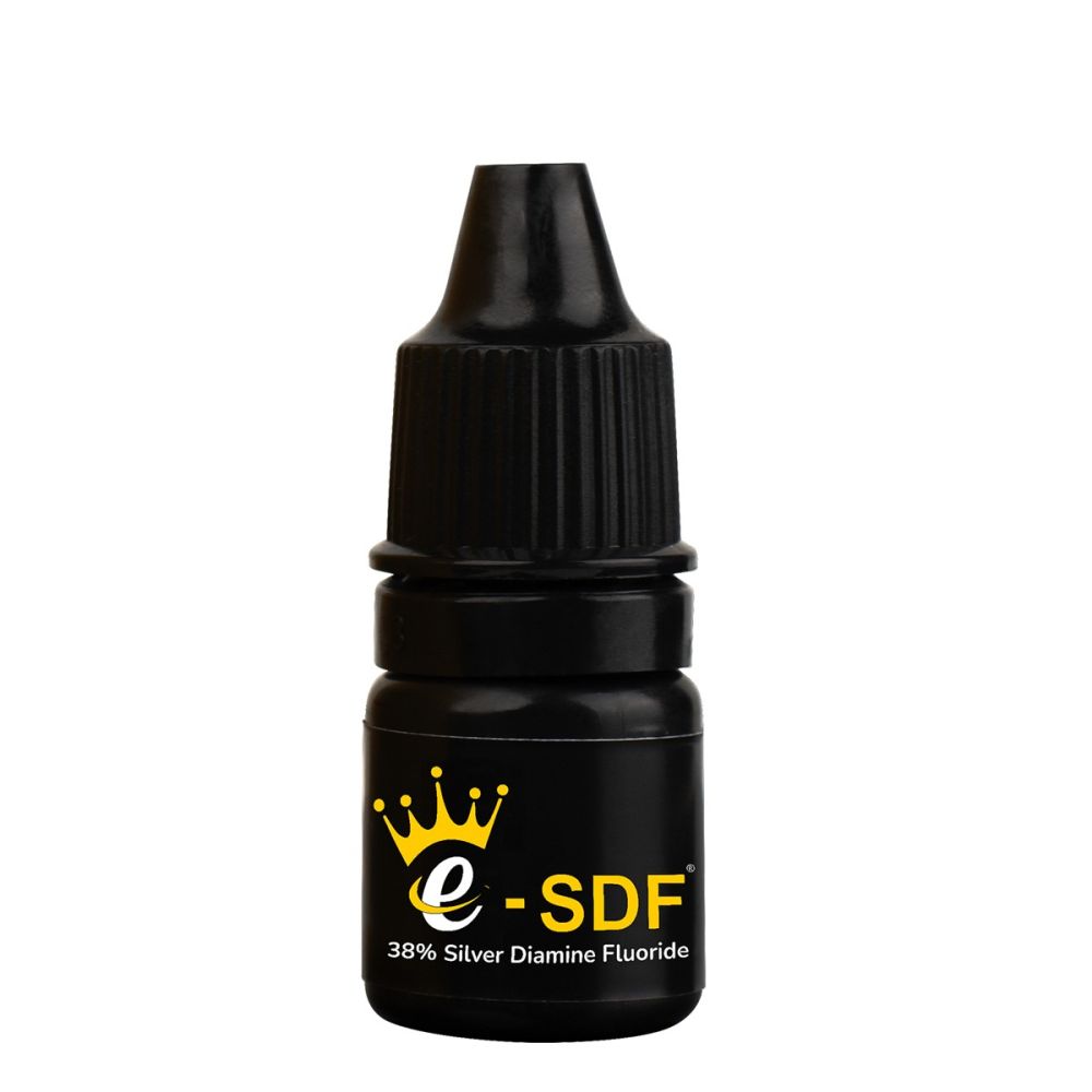 Kids E-Dental E-SDF (38% Silver Diamine Fluoride) – Caries Arrest and Dentinal Hypersensitivity Management