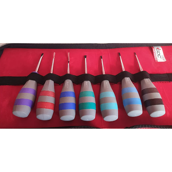 GDC Luxators Luxatip Set of 7 with Pouch (LSP7)
