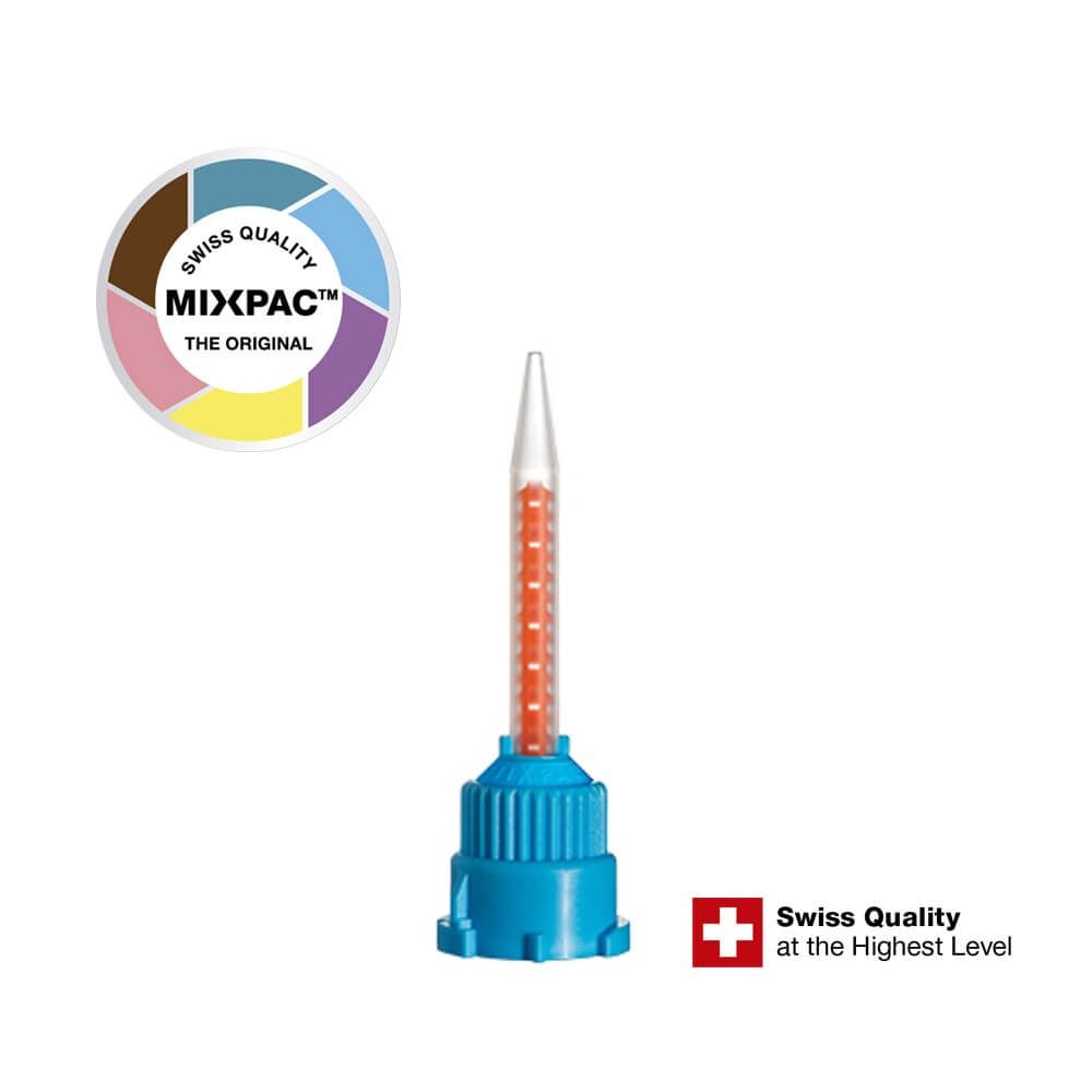 MIXPAC T-Mixer Blue (10:1) – For Temporary Crown & Bridge