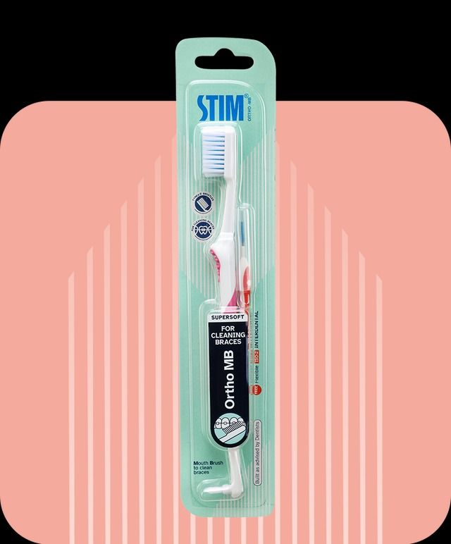 STIM Ortho MB Brush for Braces