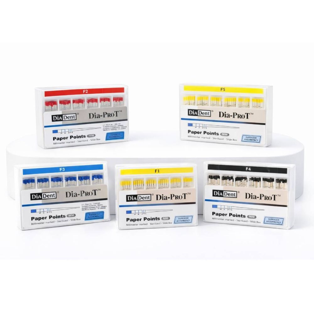 Diadent Pro T Paper Points – Millimeter-Marked
