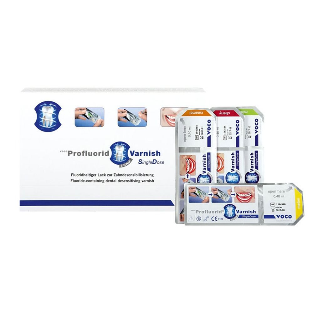 Voco Profluorid Varnish – Single Dose – (Assorted Flavors)