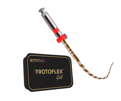 Prevest Rotoflex Gold – Heat Treated Ni-Ti Rotary Files