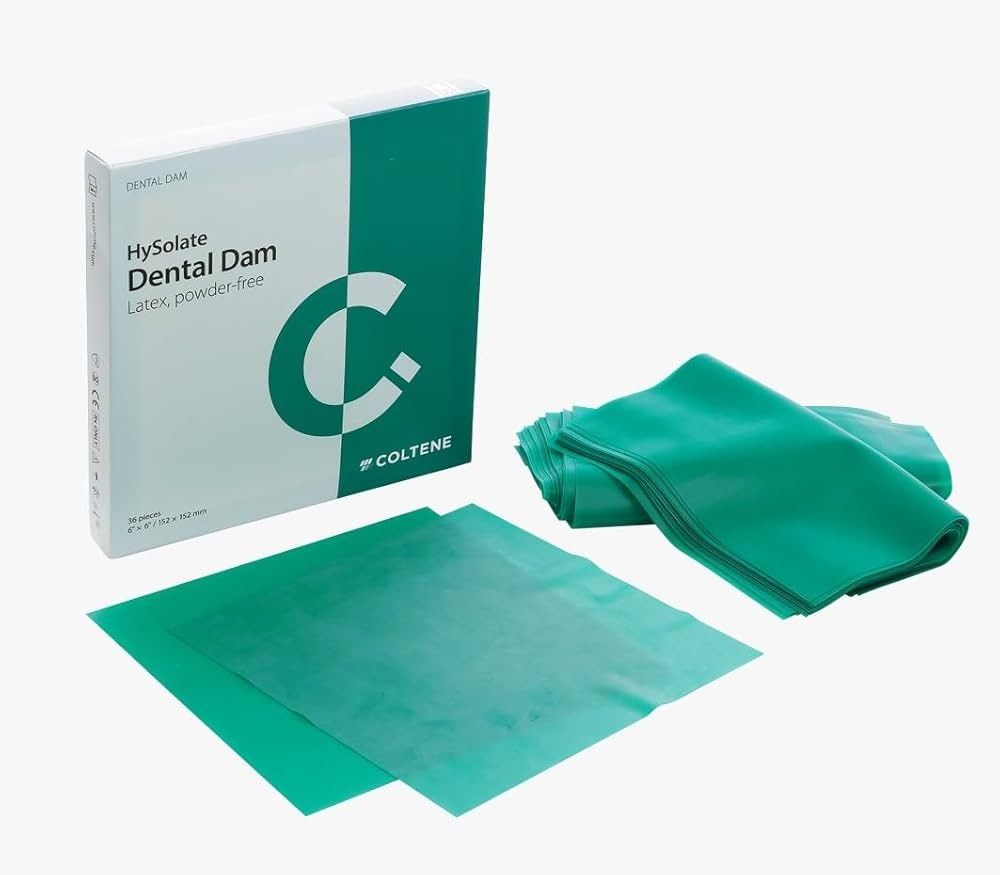 Coltene Dental Dam Sheet – 6 x 6 – Fiesta Medium LP