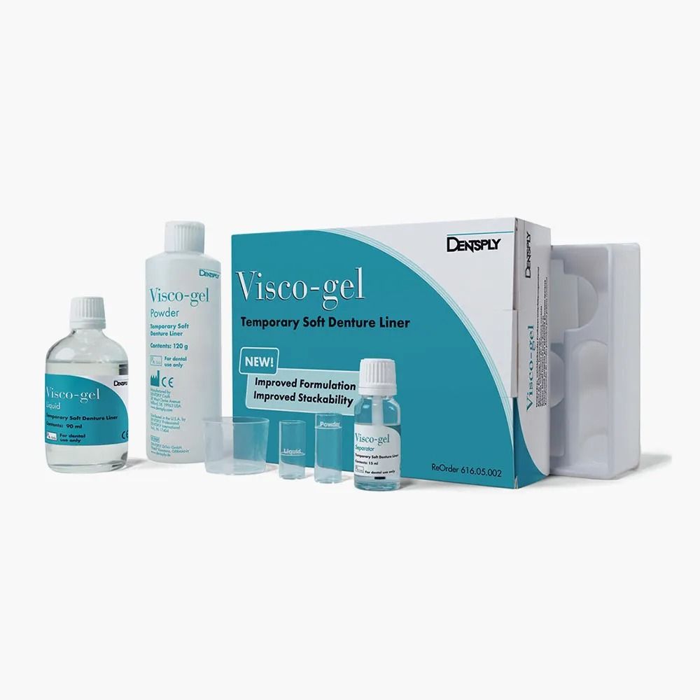 Dentsply Visco Gel Kit - Temporary Soft Denture Liner